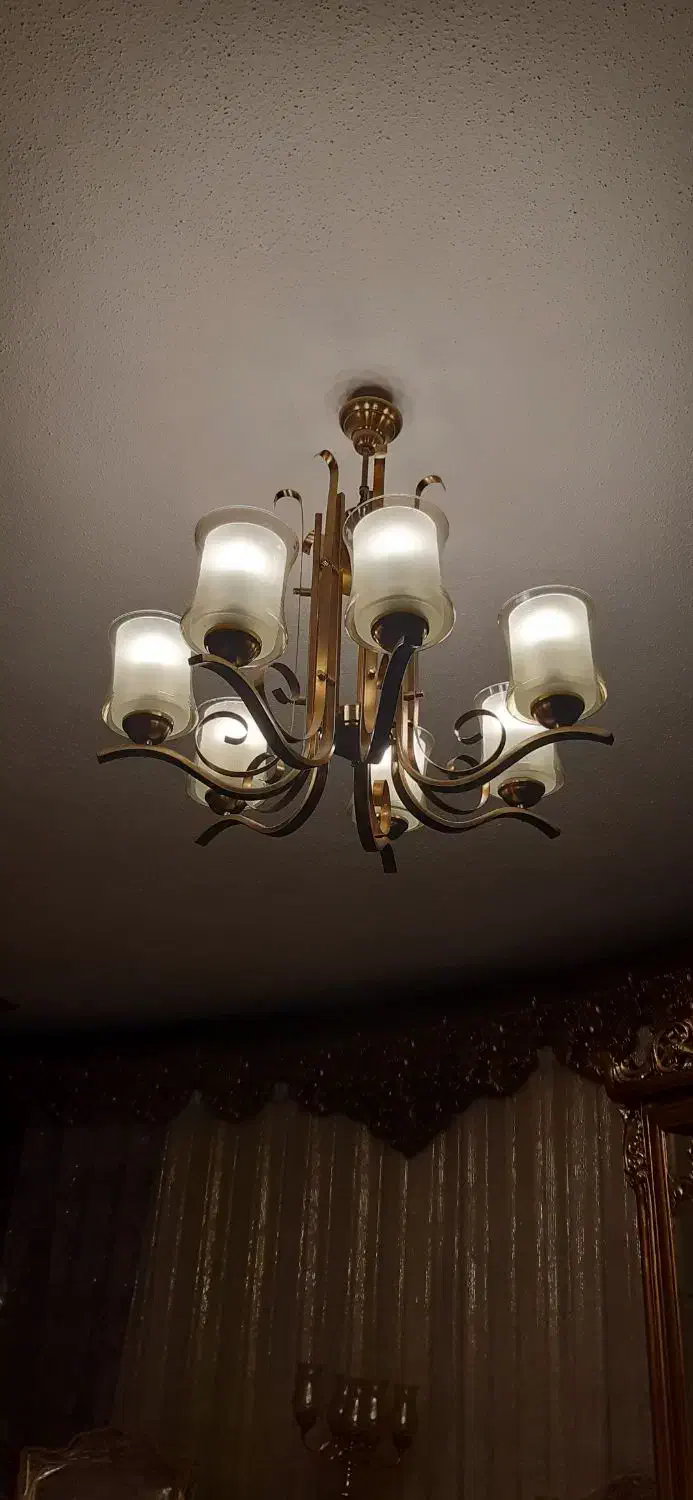 لوستر شیک و نو|لوستر و چراغ آویز|نوشهر, |دیوار