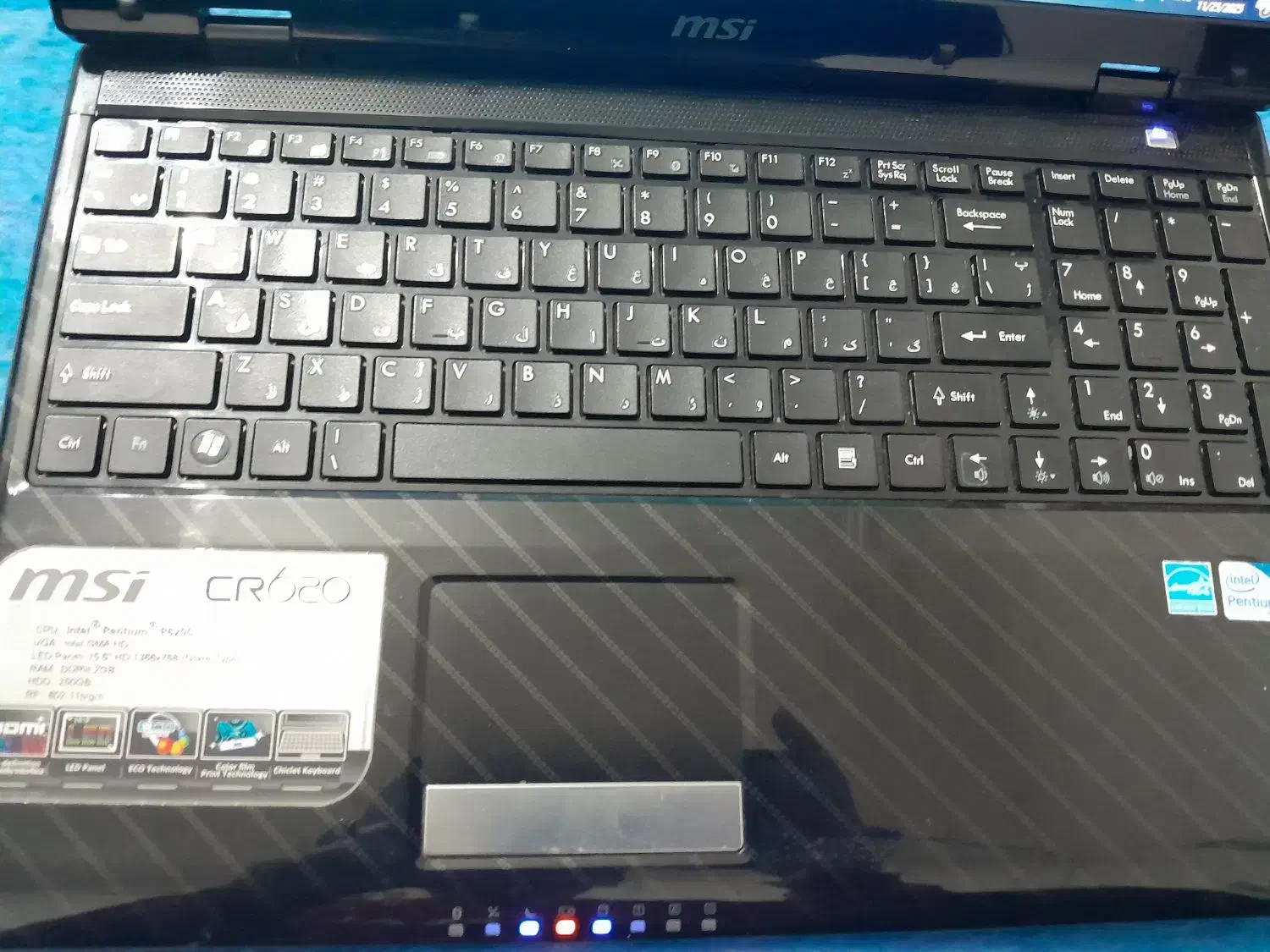 لپتاب msi cr620|رایانه همراه|ابهر, |دیوار