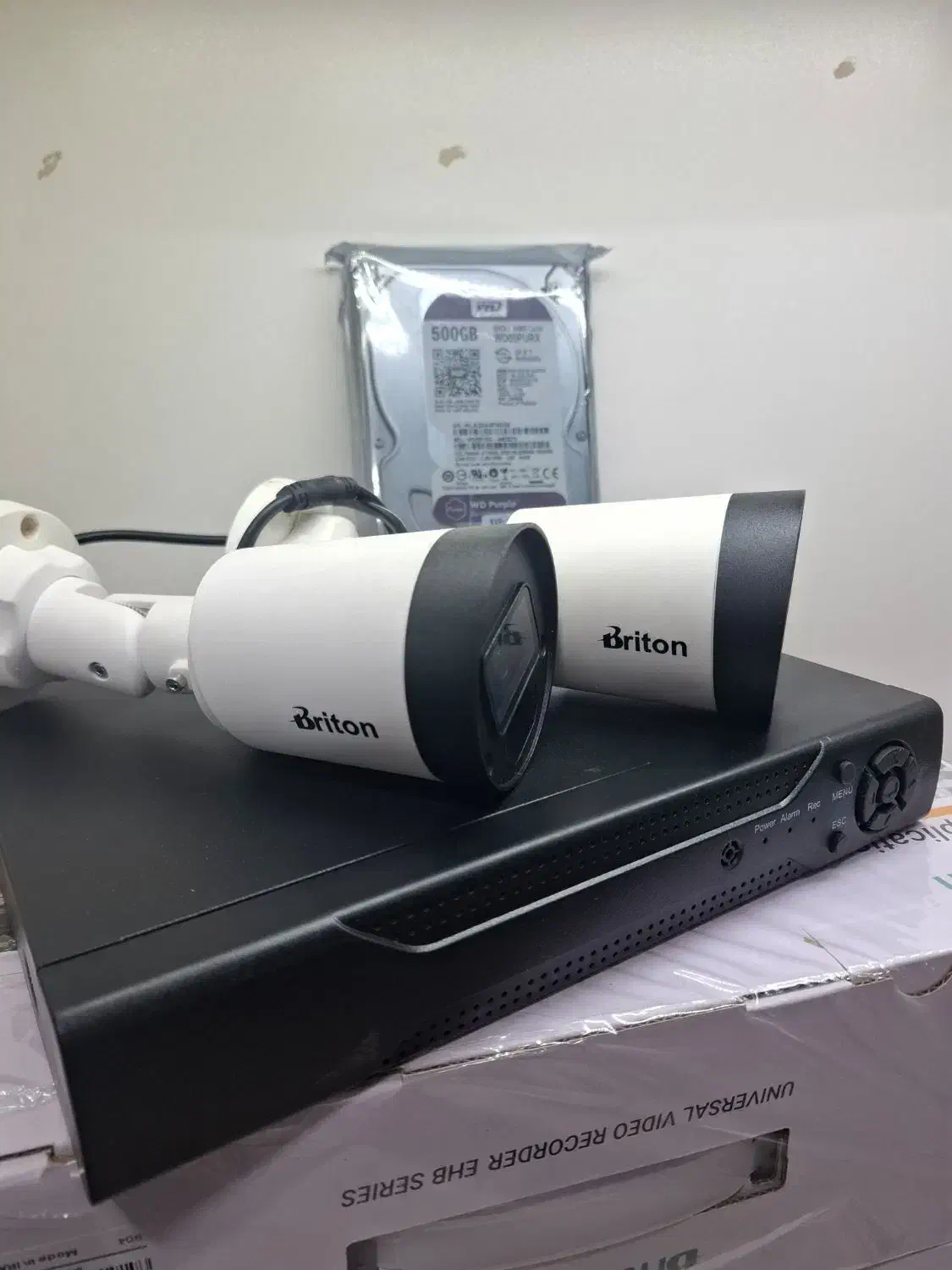 پک دوربین ۲عددی|دوربین مداربسته|سلماس, |دیوار