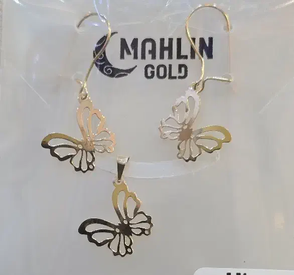 نیم ست جدید فوق العاده سبک|جواهرات|کاشان, بازار کاشان|دیوار