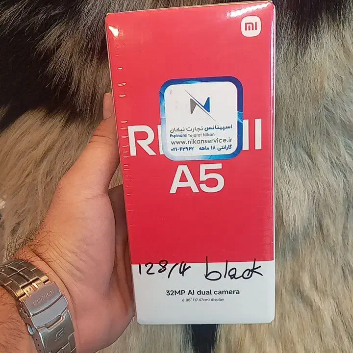 شیائومی redmi a5حافظه۱۲۸گیگ رم۴ پک اصلی|موبایل|تبریز, |دیوار