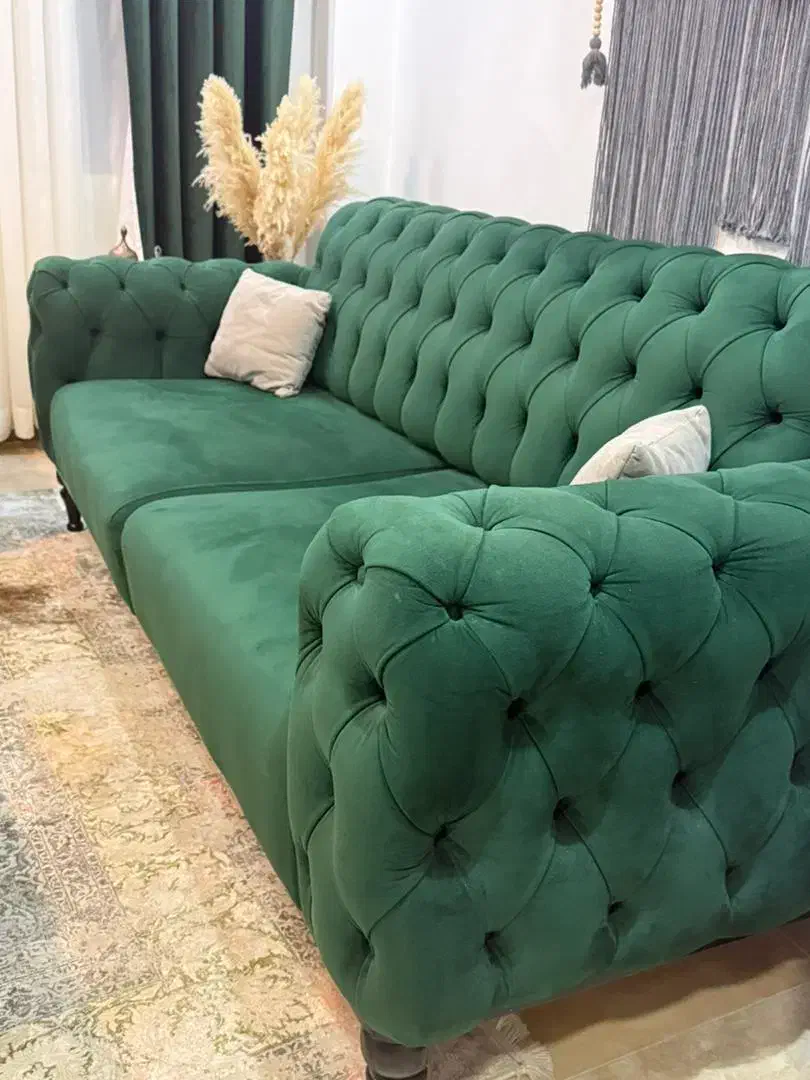 مبل چستر 8نفره درحد نو|مبلمان خانگی و میز عسلی|کیاشهر, |دیوار