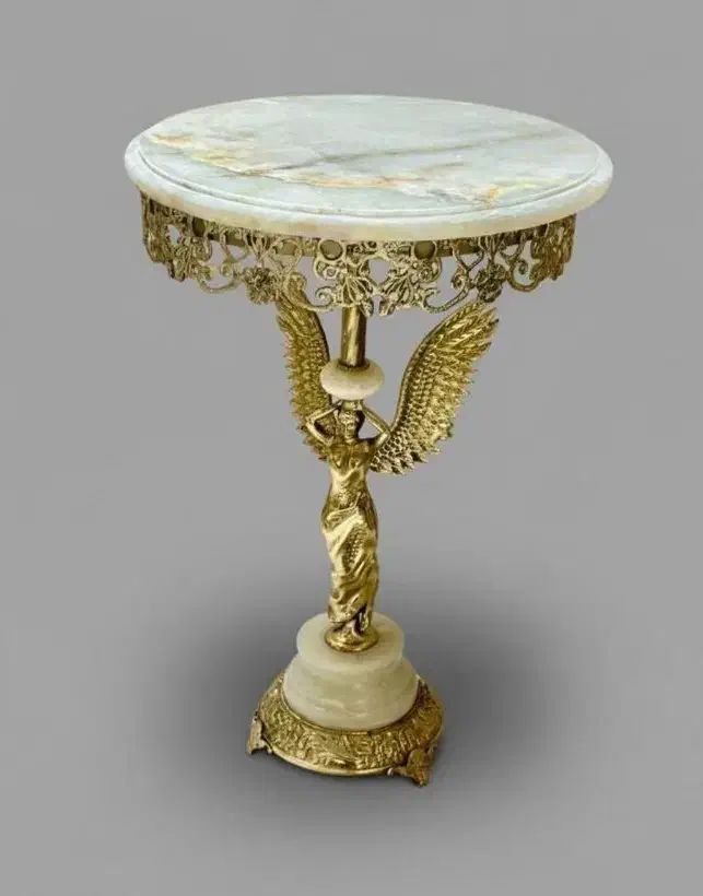 میز پایه ملائکه پایه سنگی برنز برنزی|میز تلفن|کرج, حصارک پایین|دیوار