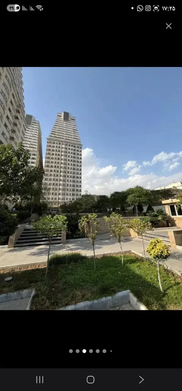 برجهای مروارید/۱۰۲متر+۱۲متر تراس/رو به آفتاب