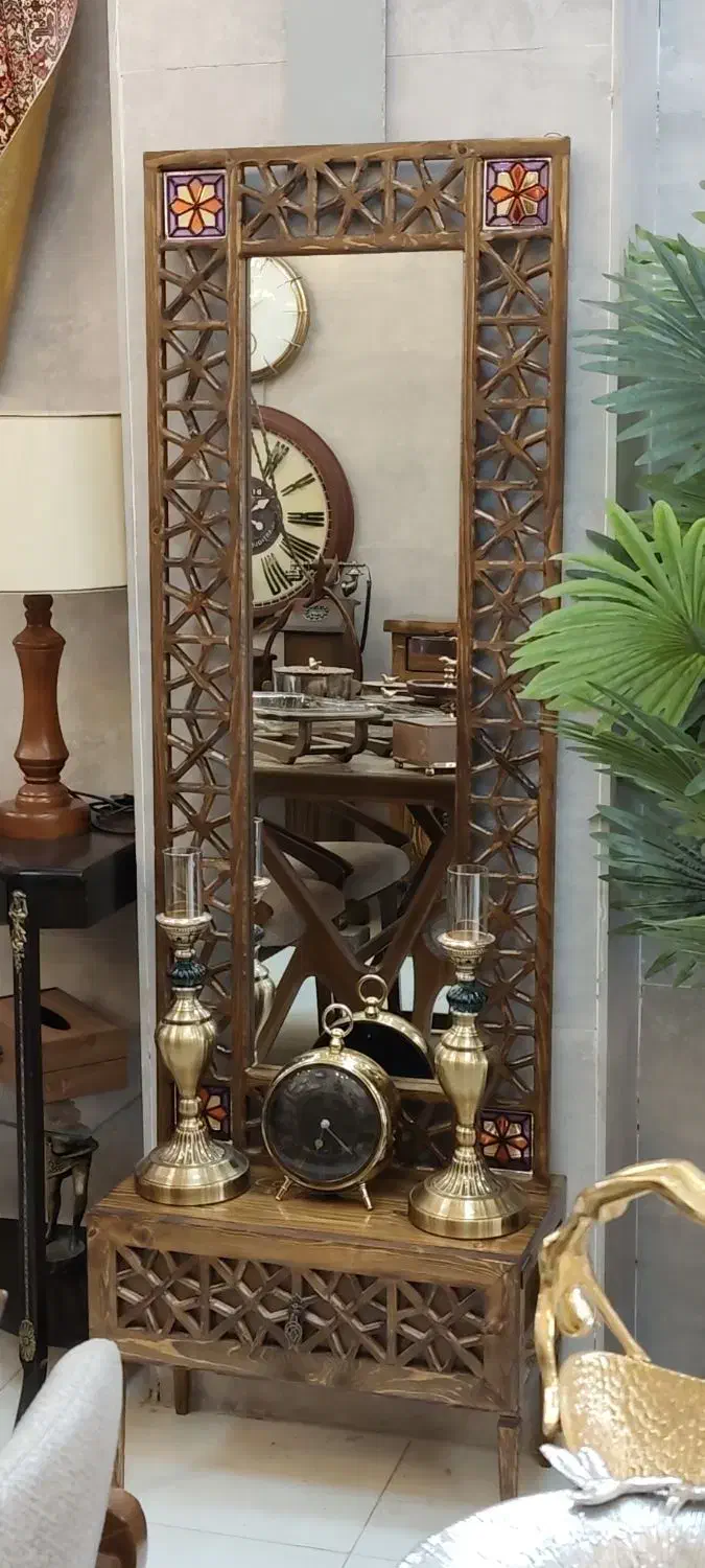 آینه قدی و جا کفشی|آینه|بروجن, |دیوار