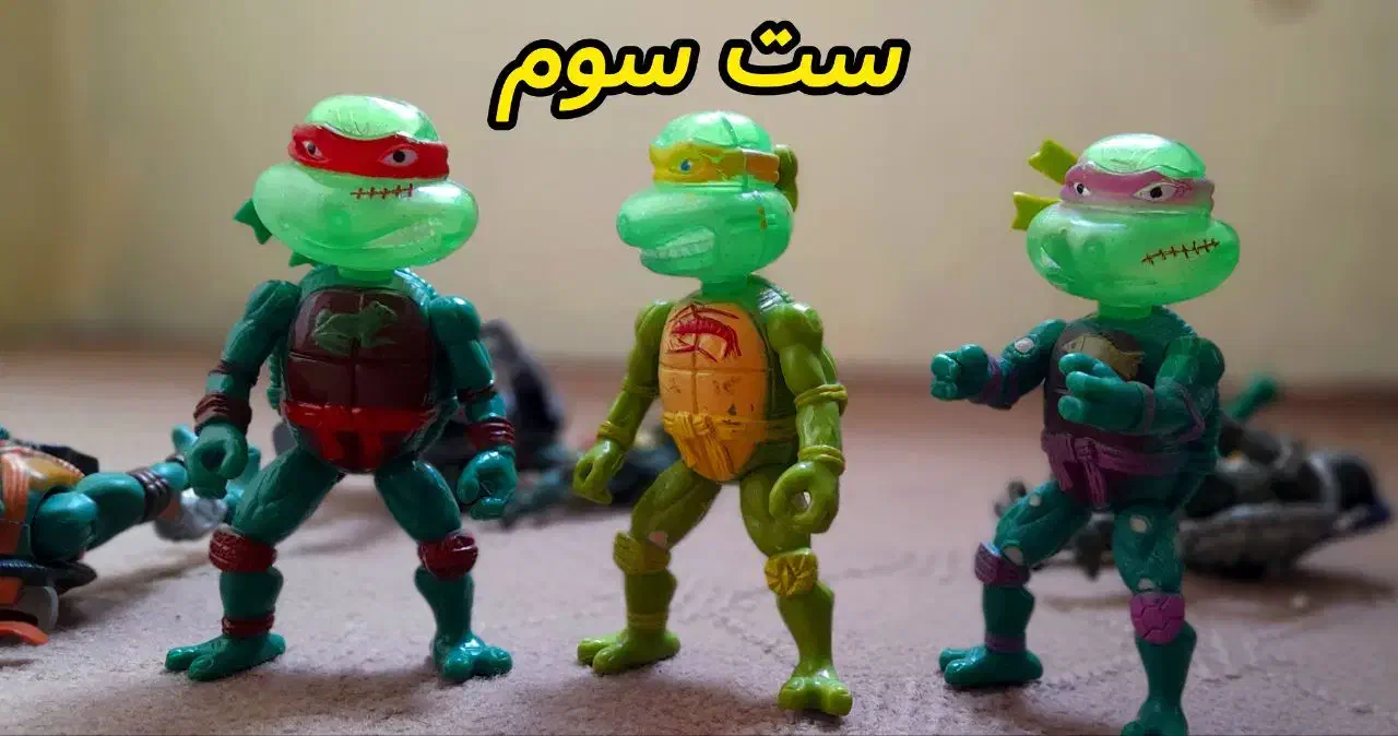 اسباب بازی عروسک فیگور لاکپشت های نینجا خاص|اسباببازی|رشت, لاکانی|دیوار