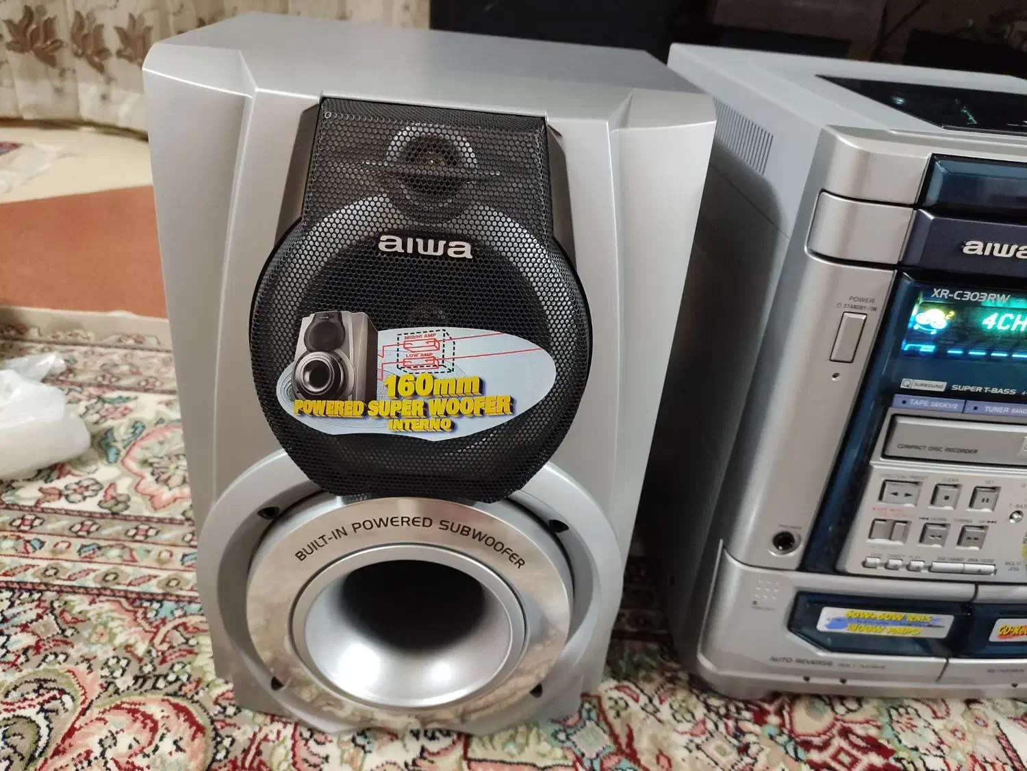 aiwa اکبند|سیستم صوتی خانگی|اراک, |دیوار