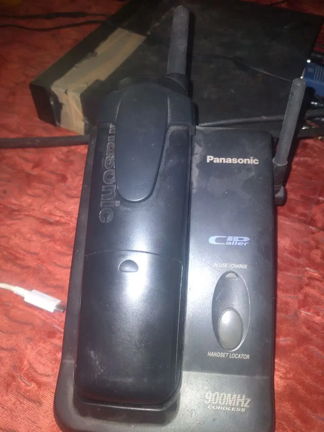 گوشی تلفن بیسیم پاناسونیک|تلفن رومیزی|قزوین, |دیوار