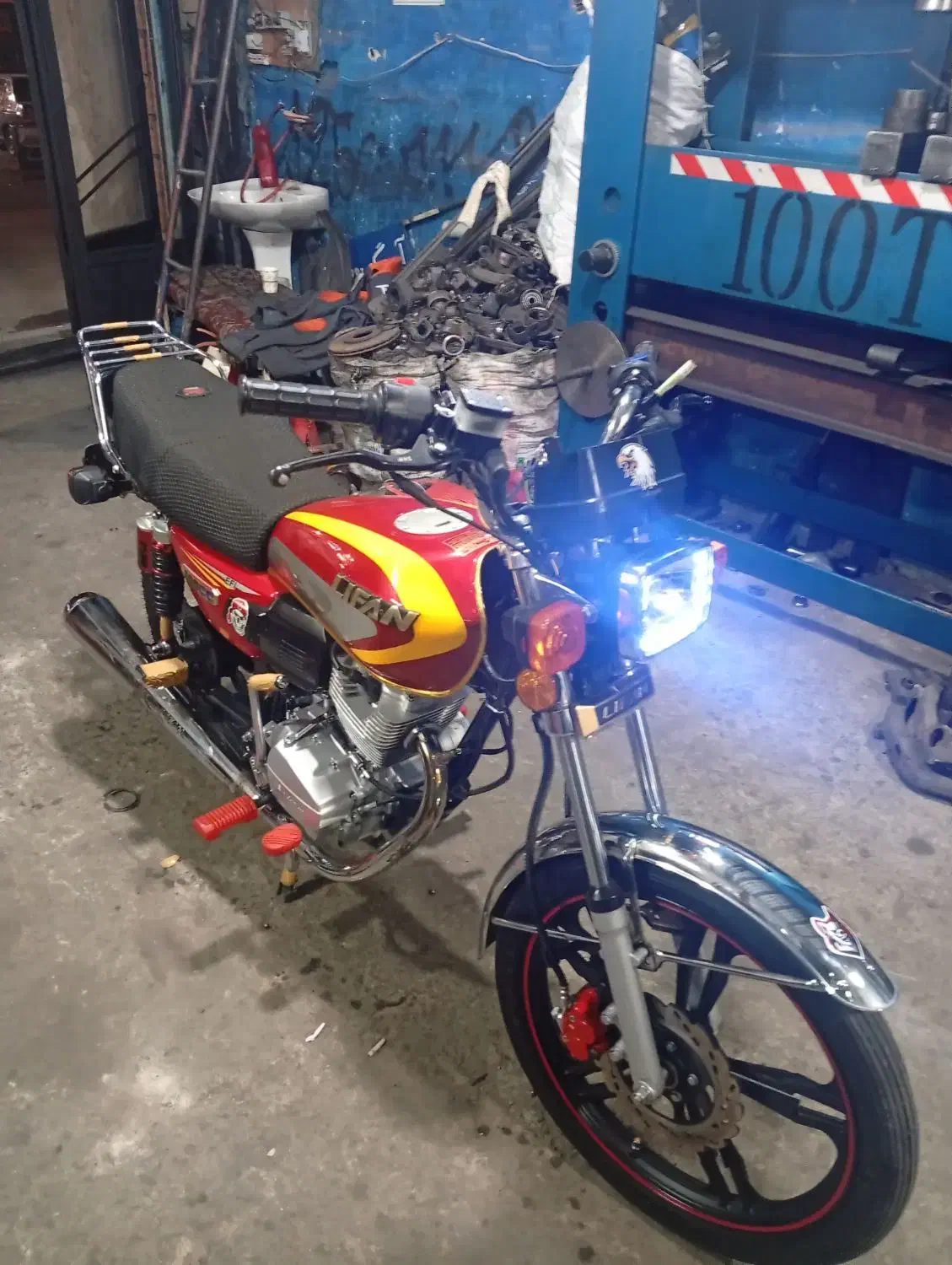 فروش موتور 200 تقویت|موتورسیکلت|تبریز, |دیوار