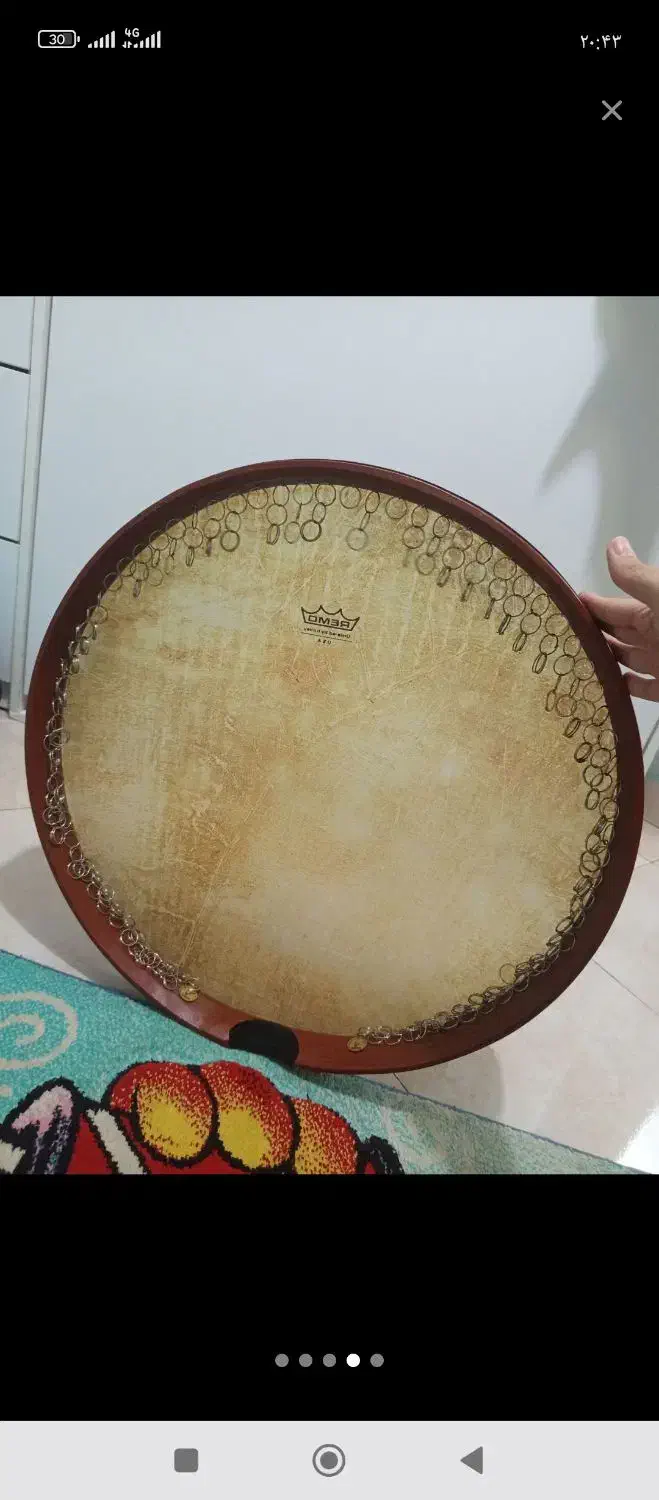 دف رمو سما با کاور|سازهای سنتی|تهران, شهرک استقلال|دیوار