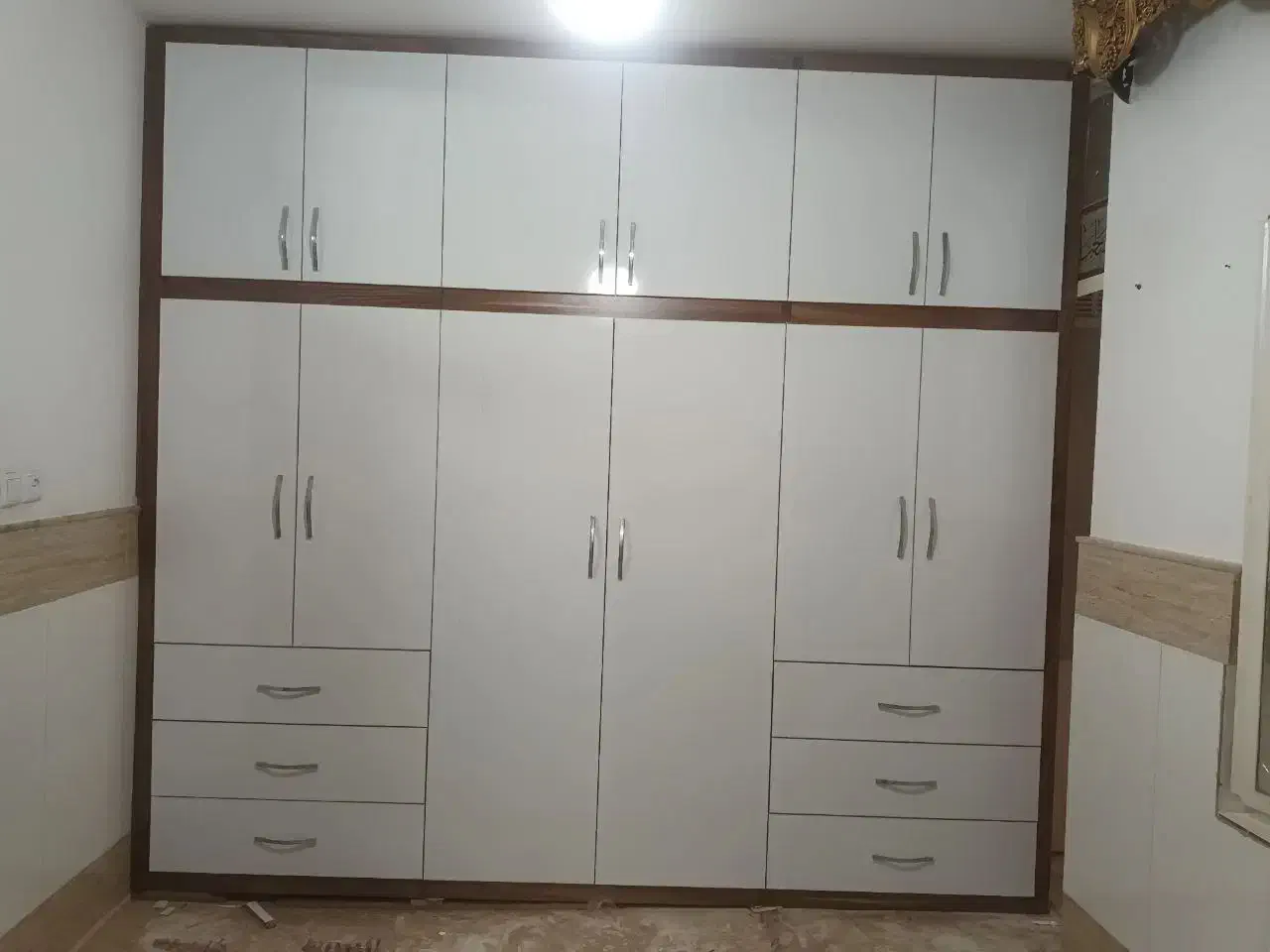 کمد دیواری در حد نو|جاکفشی، کمد، دراور|قم, دانشگاه قم|دیوار