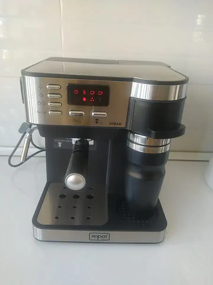 اسپرسو ساز آلمانی نیمه صنعتیRoperراپر|سماور، چایساز، قهوهساز|ایلام, |دیوار