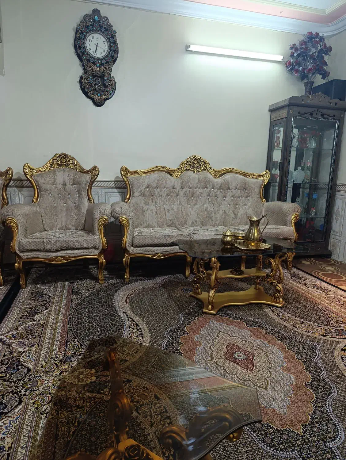 مبلمان و جلو مبلی میز عسلی|مبلمان خانگی و میز عسلی|بهارستان, |دیوار