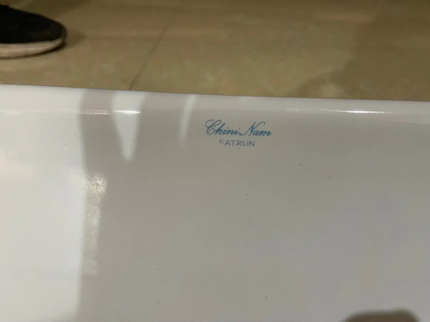 روشویی کاسه ای سرامیکی در حد نو|لوازم سرویس بهداشتی|اصفهان, ارغوانیه|دیوار