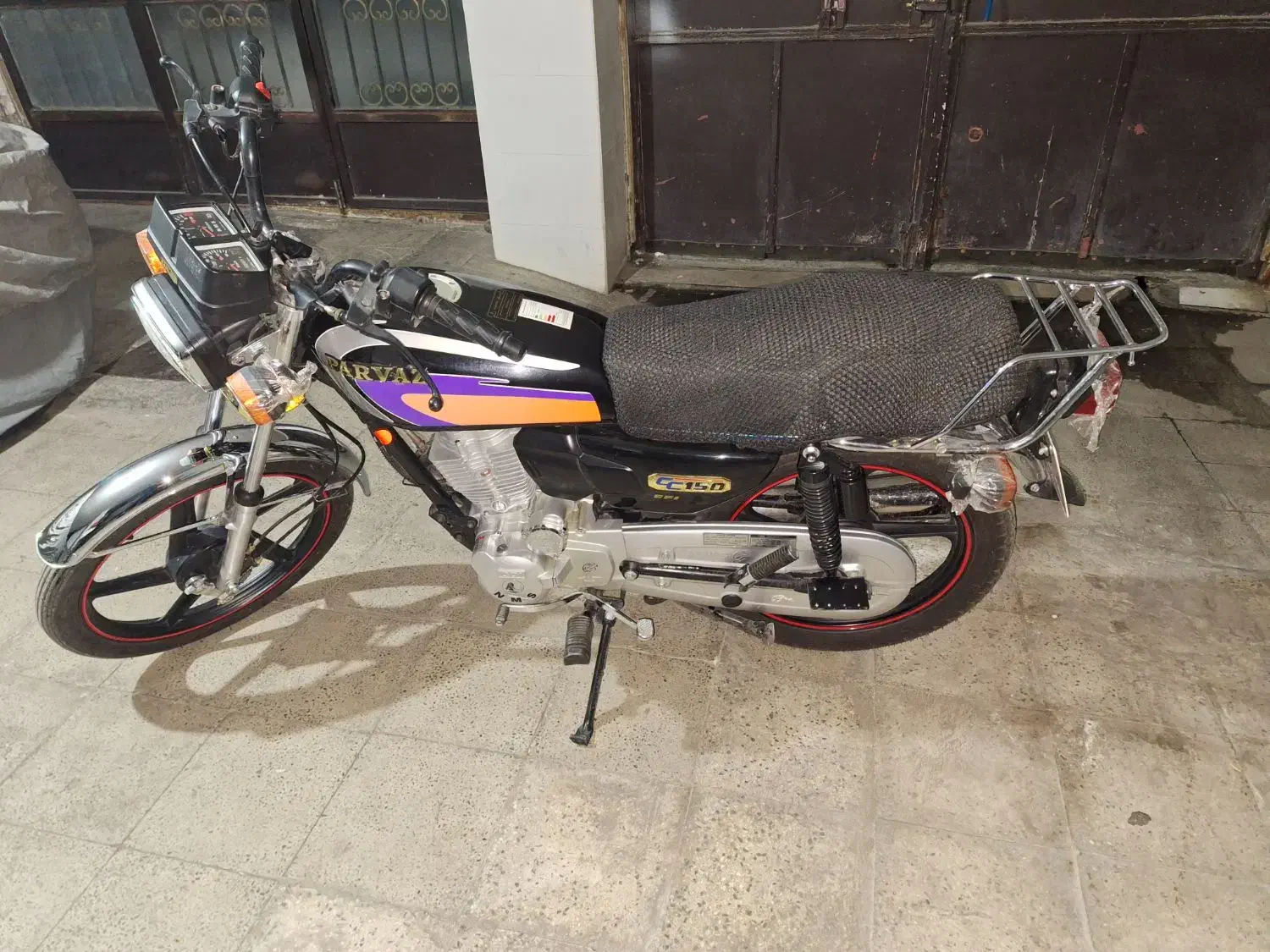 موتور پرواز ۱۵۰ در حد خشک|موتورسیکلت|قدس, شهر‌قدس|دیوار