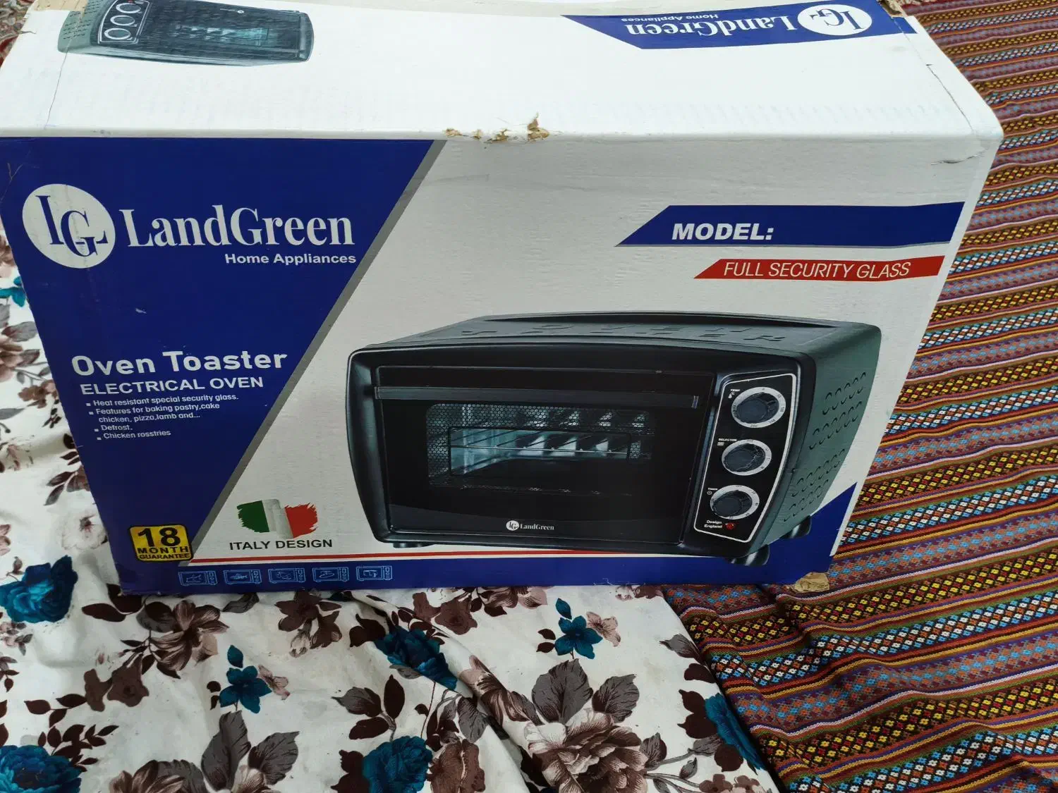 آون توسترland green|اجاق گاز و لوازم برقی پخت‌وپز|صومعه‌سرا, |دیوار