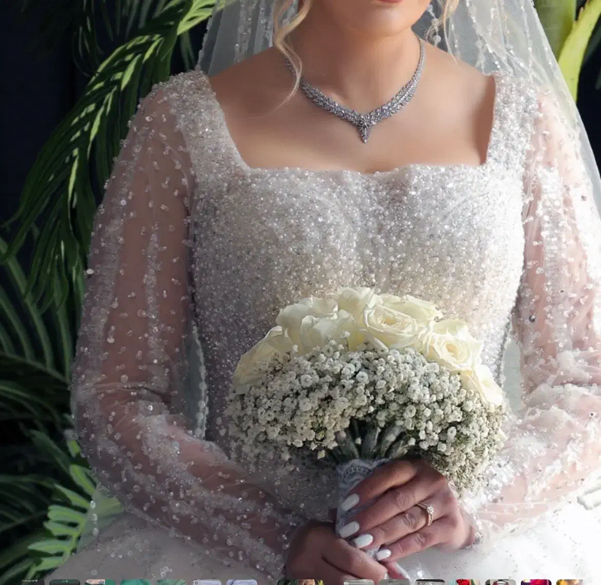 لباس عروس ترک کار شده|لباس|رودهن, |دیوار