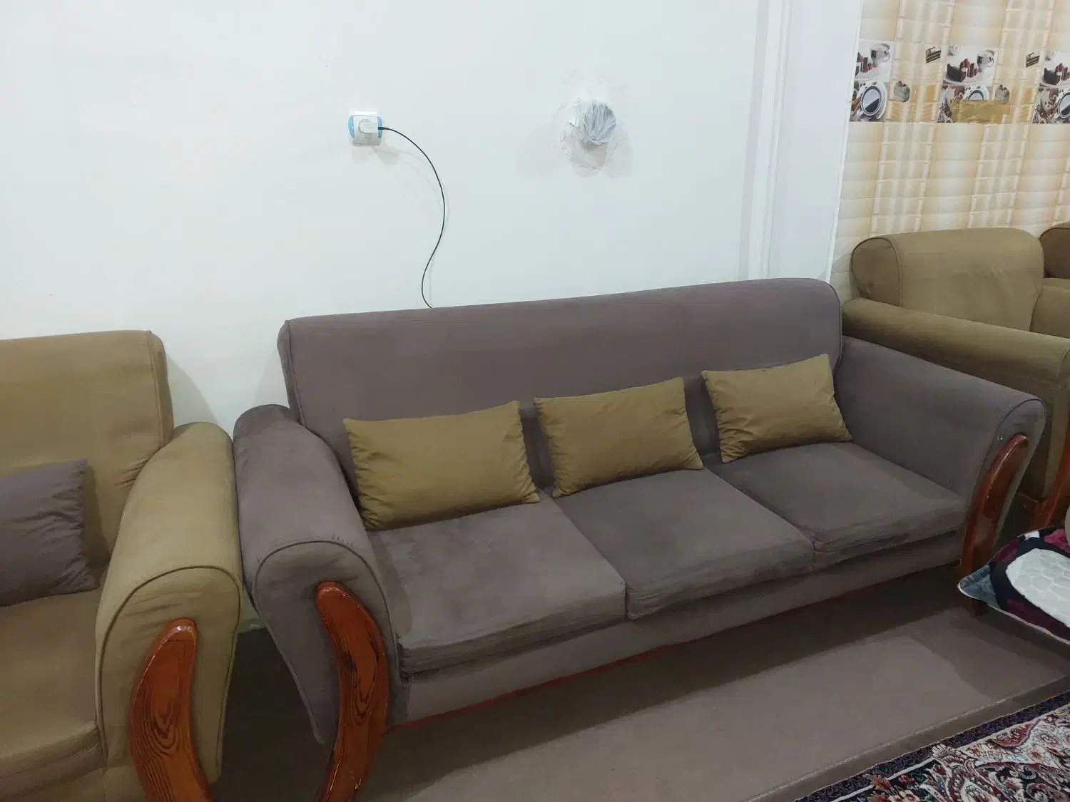 ست مبل ۸ نفره تمیز|مبلمان خانگی و میز عسلی|اندیمشک, |دیوار