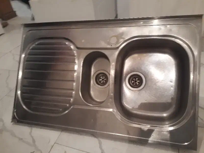 سینک|آب‌چکان و نظم‌دهنده ظروف|کرج, شهرک جهان آرا|دیوار