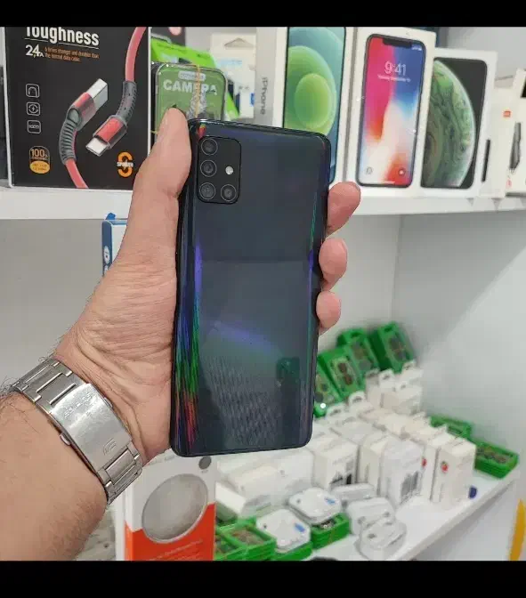 سامسونگ a51 حافظه ۱۲۸ رم ۶|موبایل|سیرجان, |دیوار