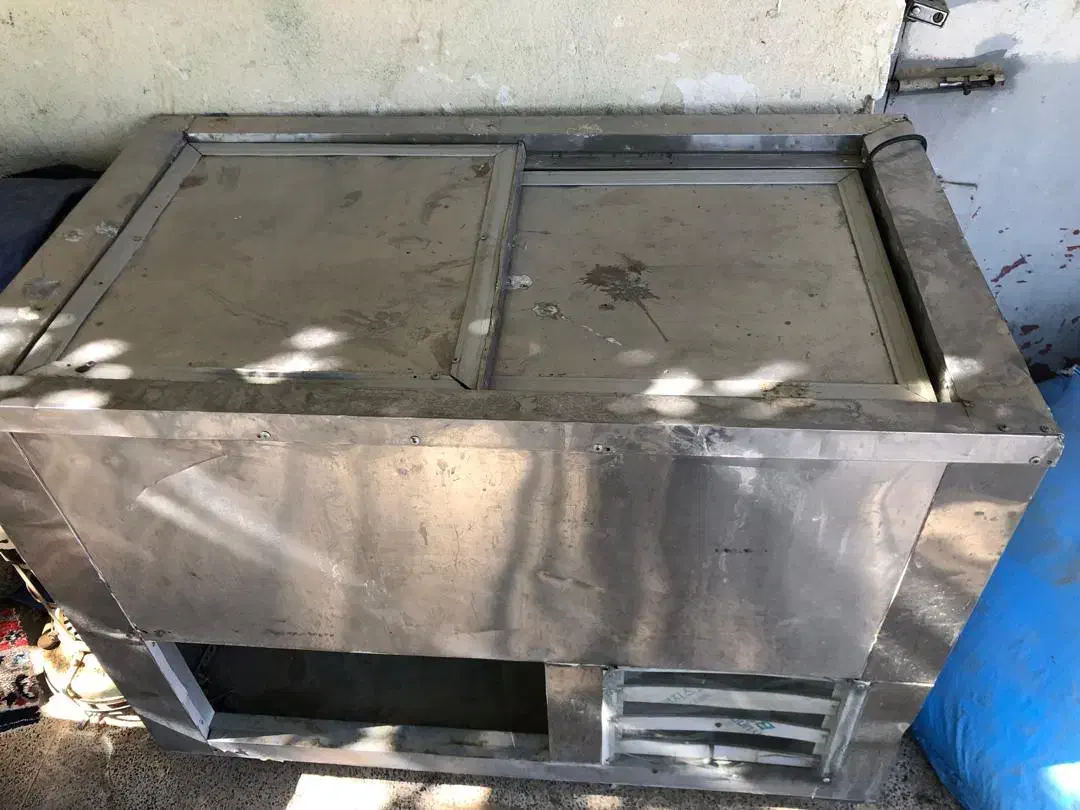 فریزر صندوقی استیل|یخچال و فریزر|بیضا, |دیوار