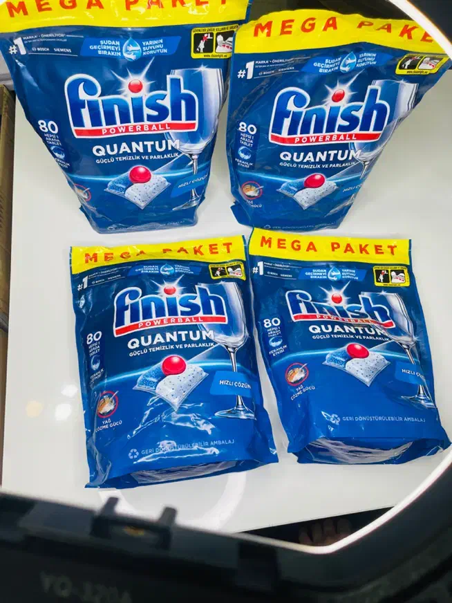 قرص ماشین ظرفشویی فینیش ۸۰ عددی و محصولات فینیش|مواد شوینده و دستمال کاغذی|قم, شهرک قدس|دیوار