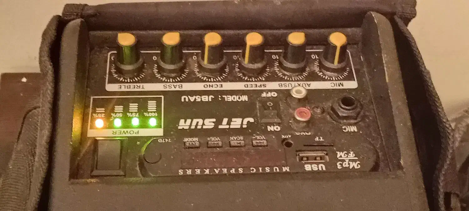 باند شارژی ۵ اینچ مدل JetSun|پخشکننده همراه|رشت, امین الضرب|دیوار