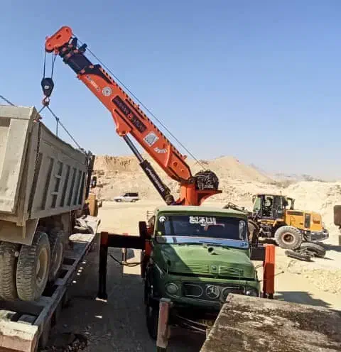 جرثقیل رستمی بندر خمیر ۱۵ تن|خودرو سنگین|خمیر, |دیوار