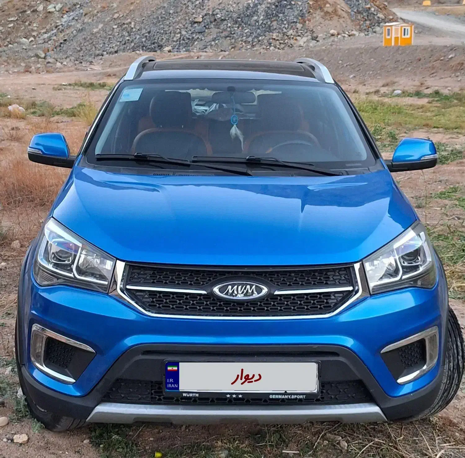 ایکس 22 اسپرت اکسلنت آبی متالیک سقف مشکی|خودرو سواری و وانت|تبریز, |دیوار