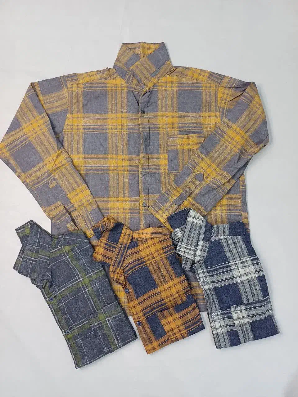 پیراهن دنیم آستین بلند(تولیدی کلبه مد)|لباس|قم, نیروگاه|دیوار