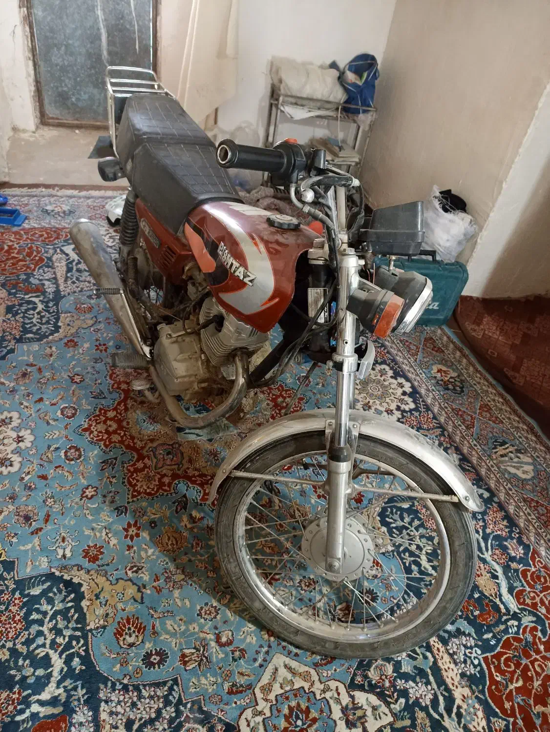 هندا 98125|موتورسیکلت|تربت جام, میان جام|دیوار