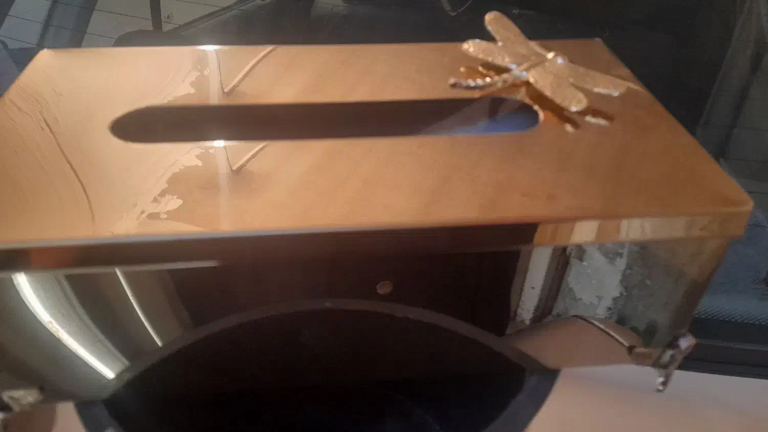 سطل اشغال و جای کاغذ دستمالی|صنایع دستی و سایر لوازم تزئینی|تبریز, |دیوار