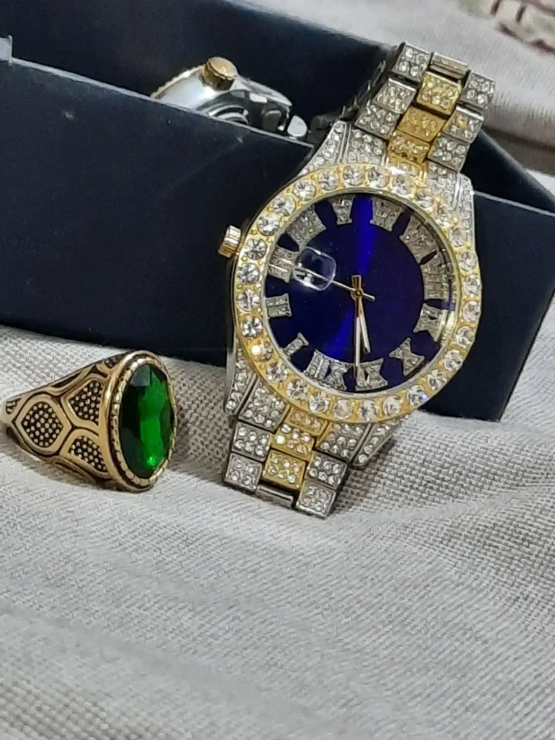 ساعت مچی فول نگین طرح رولکس|ساعت|مرند, |دیوار