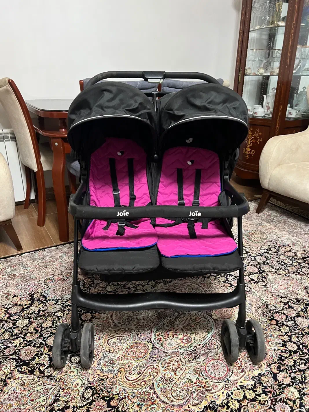 کالسکه دوقلو خارجی جویی|کالسکه و لوازم جانبی|رشت, علی آباد|دیوار