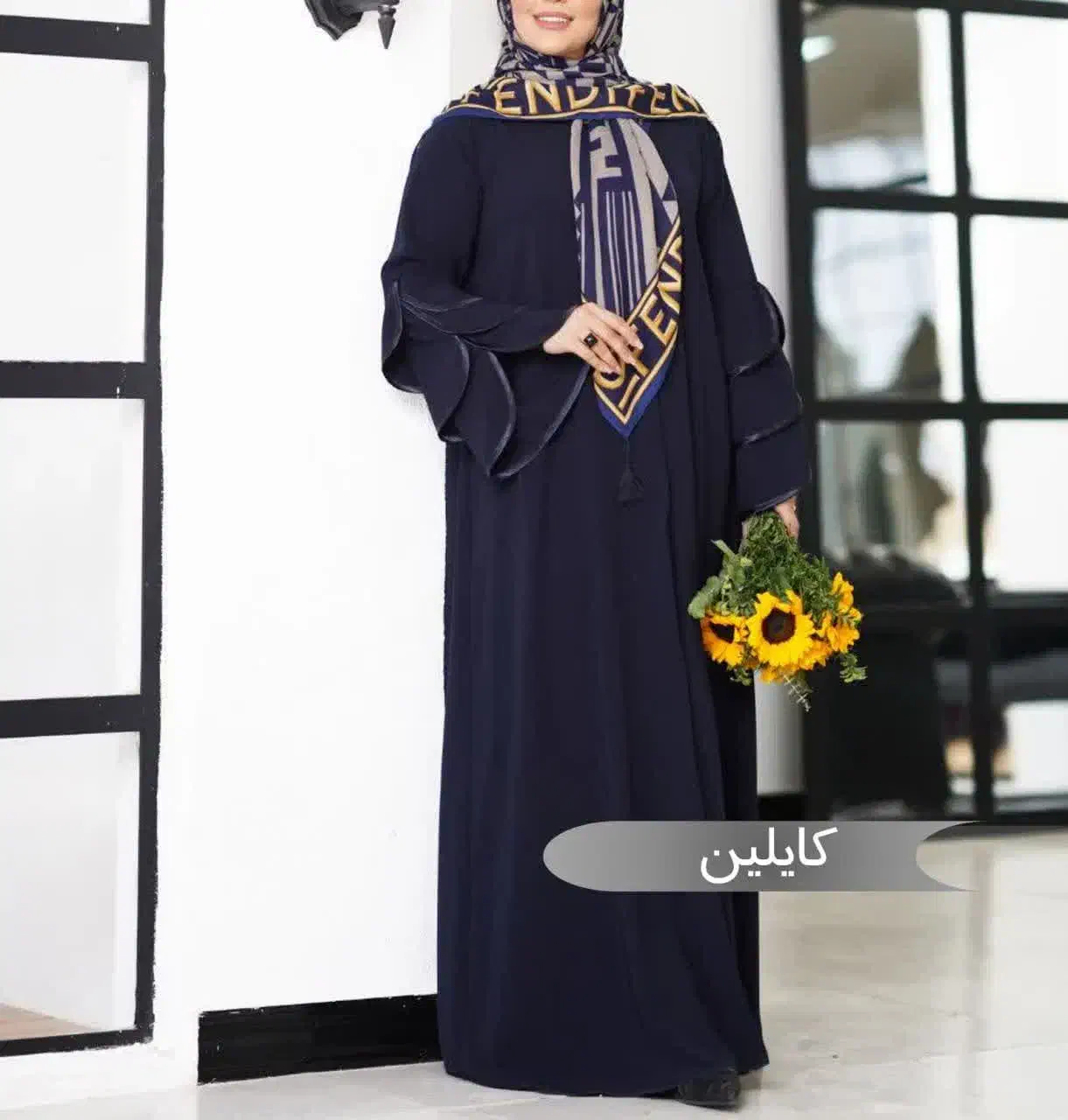 ماناو عبا زنانه مجلسی مشکی کد 87hrub5|لباس|لاهیجان, گلستان|دیوار