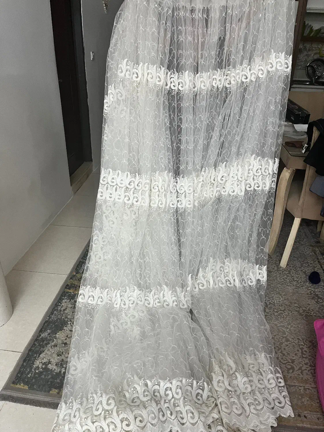 پرده|پرده، رانر، رومیزی|مشهد, امیریه|دیوار