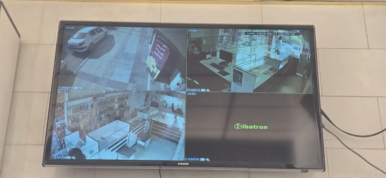 ۳عدد دوربین و دستگاه bvr الباترون|دوربین مداربسته|یزد, |دیوار