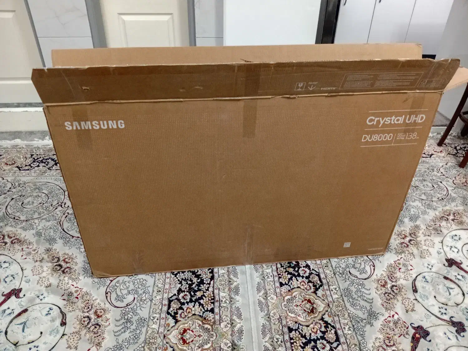 کارتن تلویزیون سامسونگ ۵۵ اینچ مدل 8000|تلویزیون و پروژکتور|تهران, آذری|دیوار