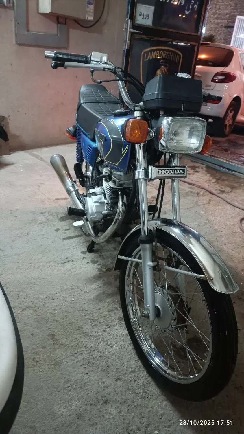 هندا ۱۲۵ برگ اوراق|موتورسیکلت|زنجان, |دیوار