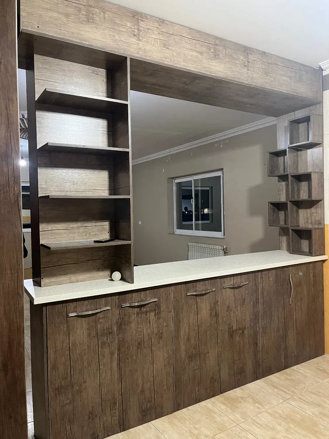 کابینت ام دی اف کاملا سالم و در حد نو|مصالح و تجهیزات ساختمان|قائمشهر, |دیوار