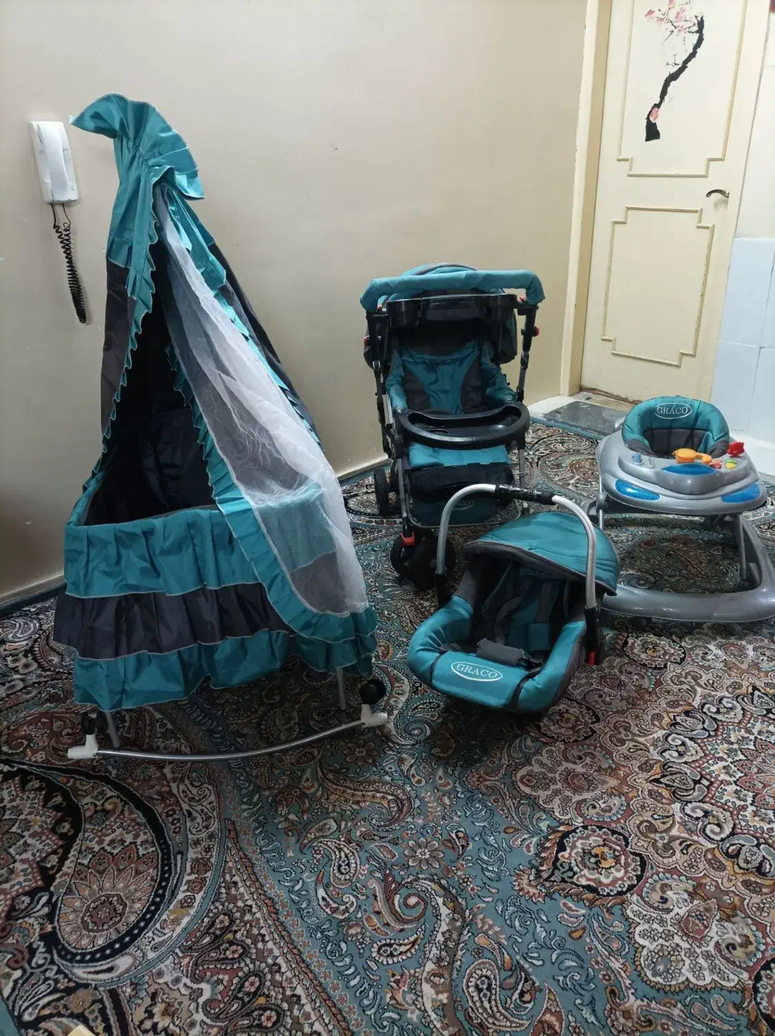 لوازم سیسمونی|کالسکه و لوازم جانبی|شریف‌آباد, |دیوار