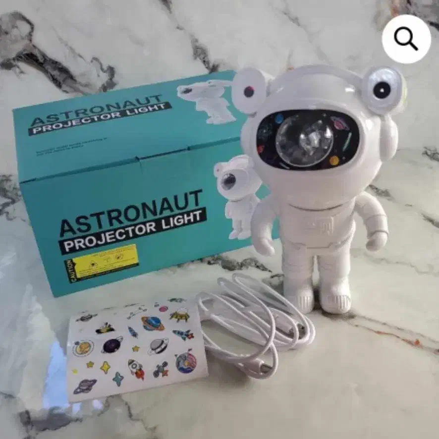 چراغ خواب و استیکر فضانوردپرستاره ساعت دیجیتال|چراغ خواب و آباژور|بابلسر, |دیوار