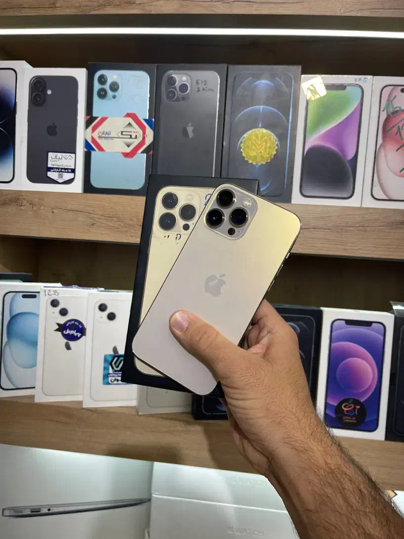 ایفون ۱۳ پرومکس کارکرده ۲۵۶ گیگ|موبایل|بوشهر, |دیوار