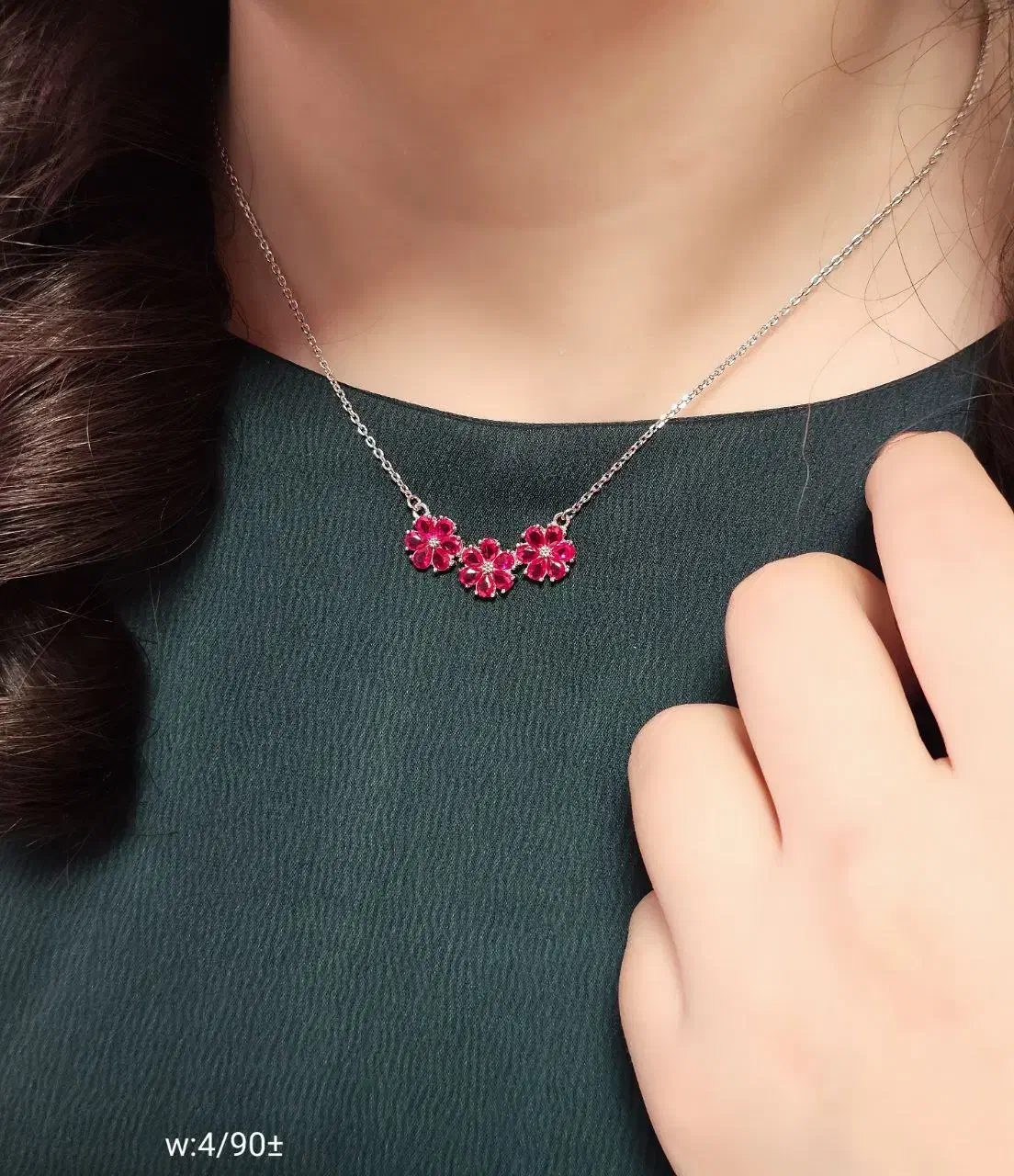 گردنبند نقره+دررنگ های متفاوت/کادوی روززن/خاص|جواهرات|تبریز, |دیوار