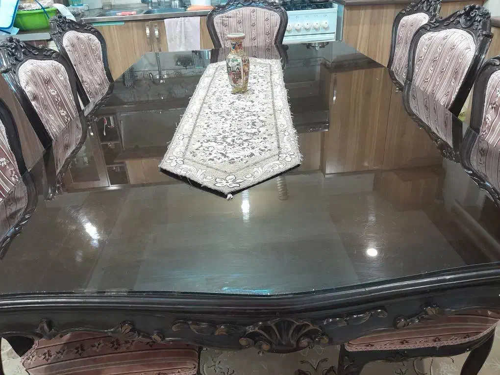 میزنهارخوری ۸نفره|میز و صندلی غذاخوری|تهران, اوقاف|دیوار