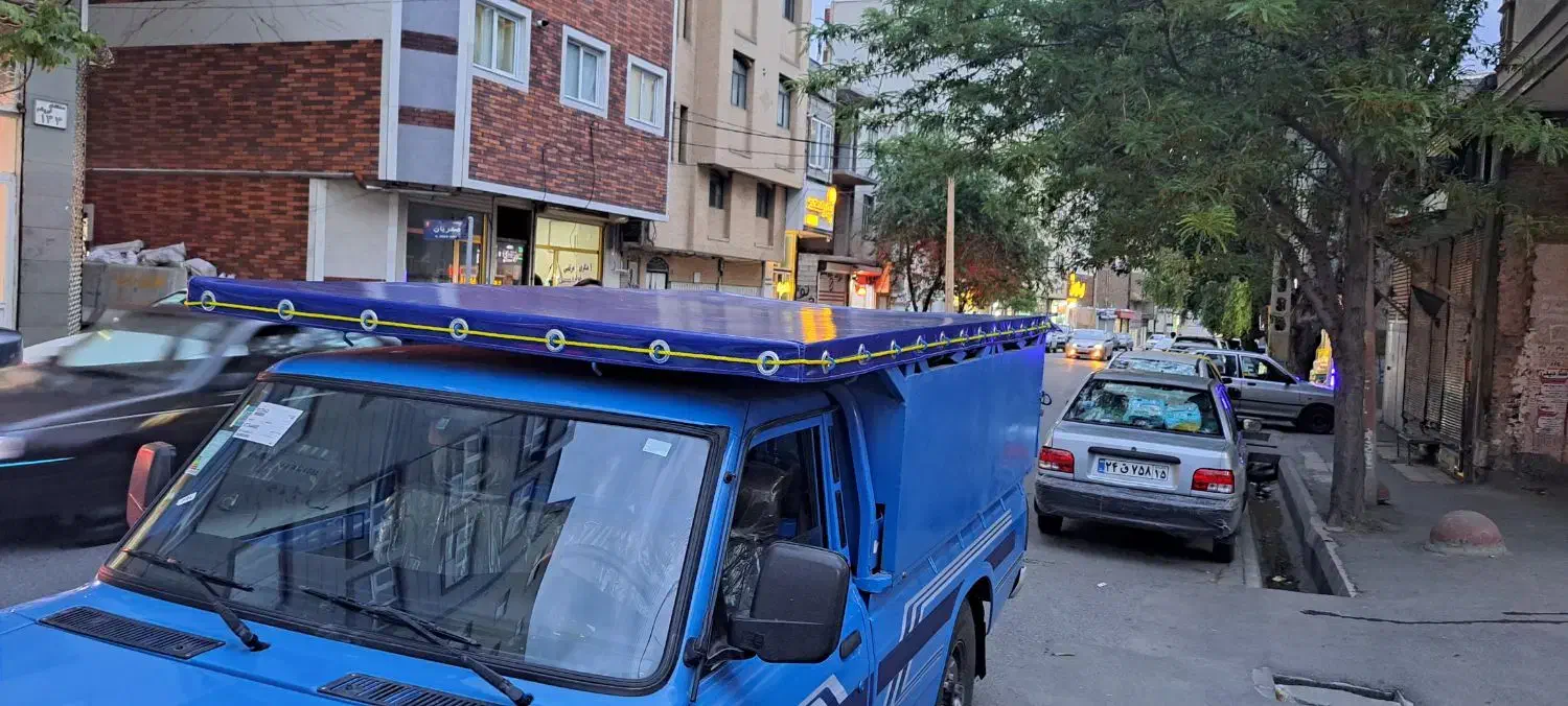 چادر ماشین بااریی قلاب دار مسقف پارچه مشمع بررزنت|قطعات یدکی و لوازم جانبی|تبریز, |دیوار