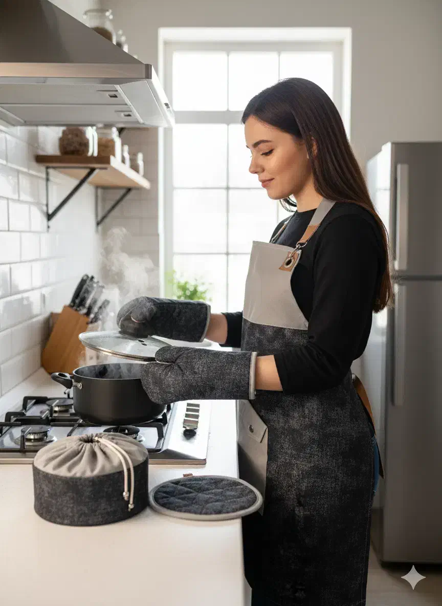 سرویس آشپزخانه اسپرت مشکی|سفره، حوله، دستمال آشپزخانه|تهران, هاشمی|دیوار