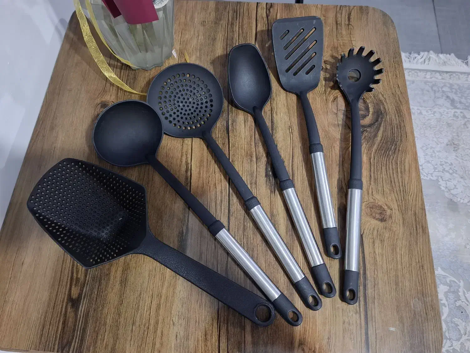 سرویس گفگیر و ملاقه|ظروف پختوپز|خمین, |دیوار