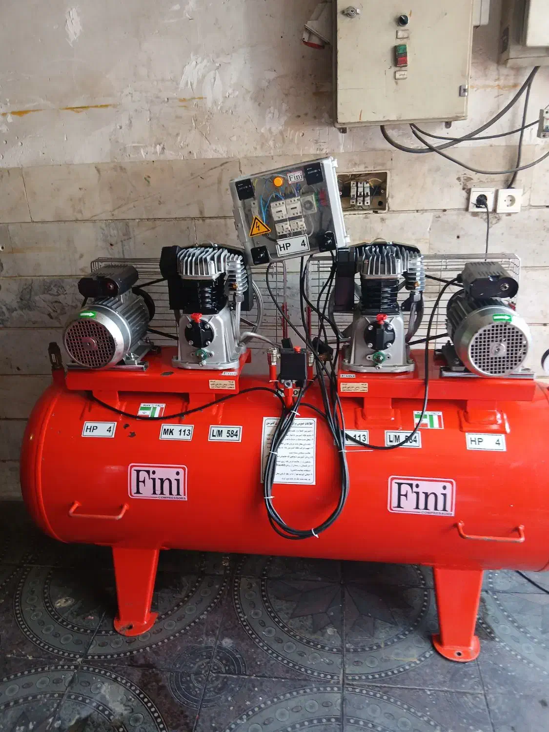 پمپ باد فینی ایتالیایی|ماشین‌آلات صنعتی|پاکدشت, خاتون آباد|دیوار