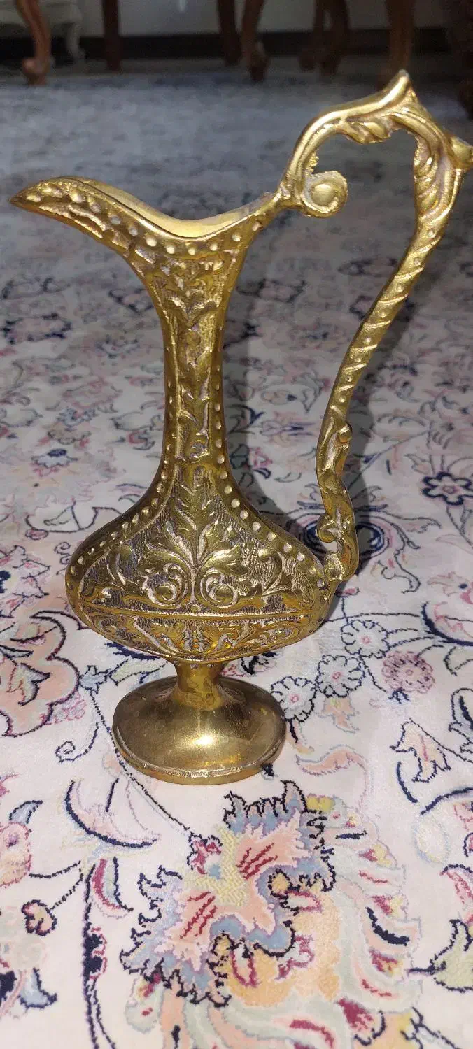 میوه خوری بزرگبرنز همراه وسایل دیگر|ظروف سرو و پذیرایی|تهران, شهرک خرازی|دیوار